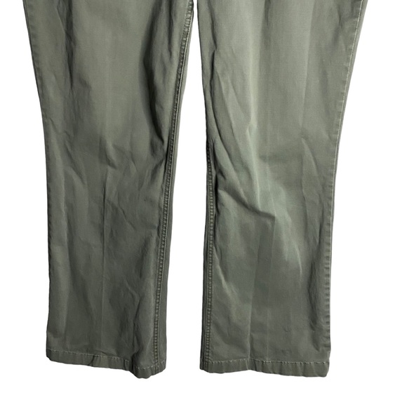 Gloria Vanderbilt Jeans Women's Green Khaki Slim Straight Jeans - Picture 4 of 10